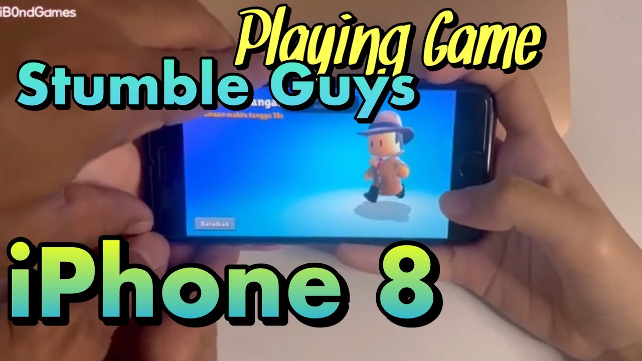 Stumble Guys on iPhone 8 ios 15.4.1