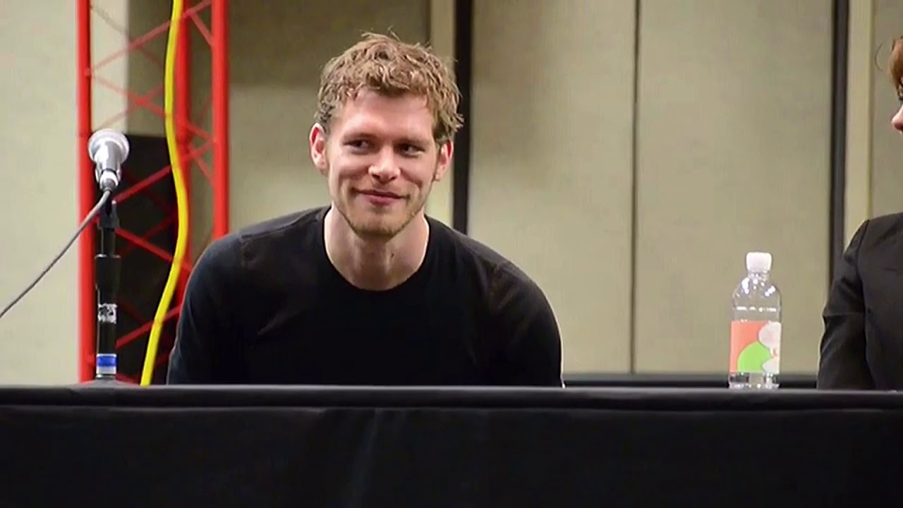 Joseph Morgan smiling compilation