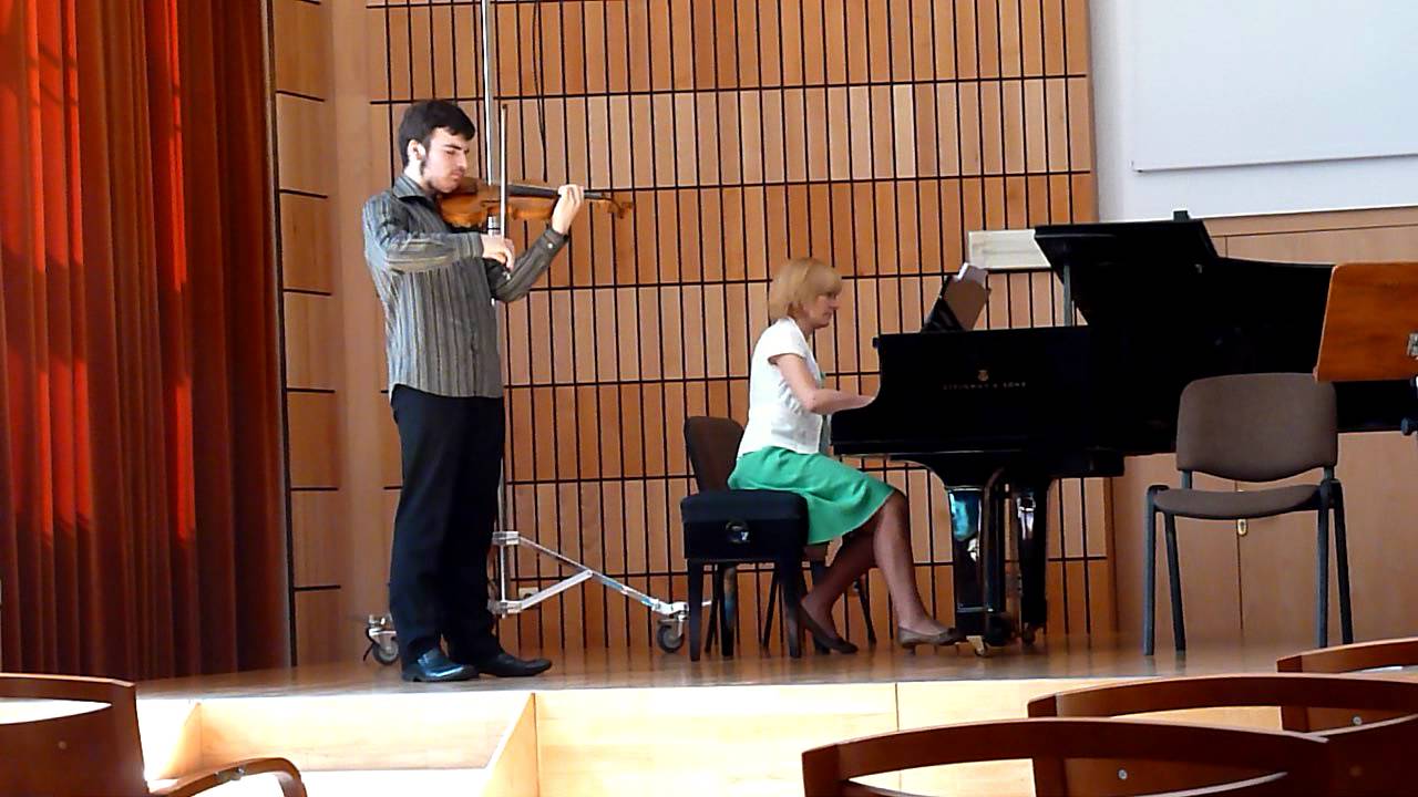 Hans Sitt- Concertino for violin op31  allegro moderato part1 plays Edwin Podolski