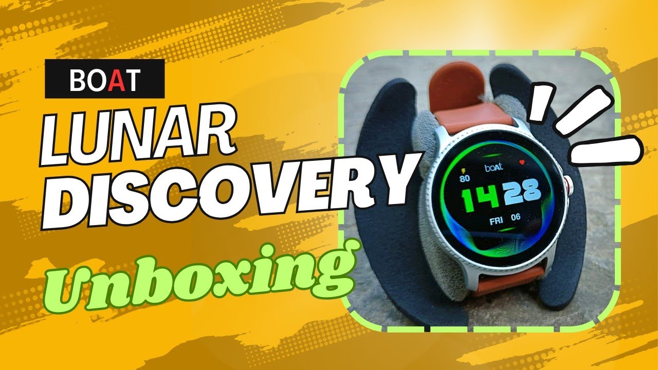 Unboxing of boAt Lunar Discovery bluetooth calling Smartwatch⌚⌚|| Turn by turn Navigation 🧭🧭|| 😁👍👍🙂🤑