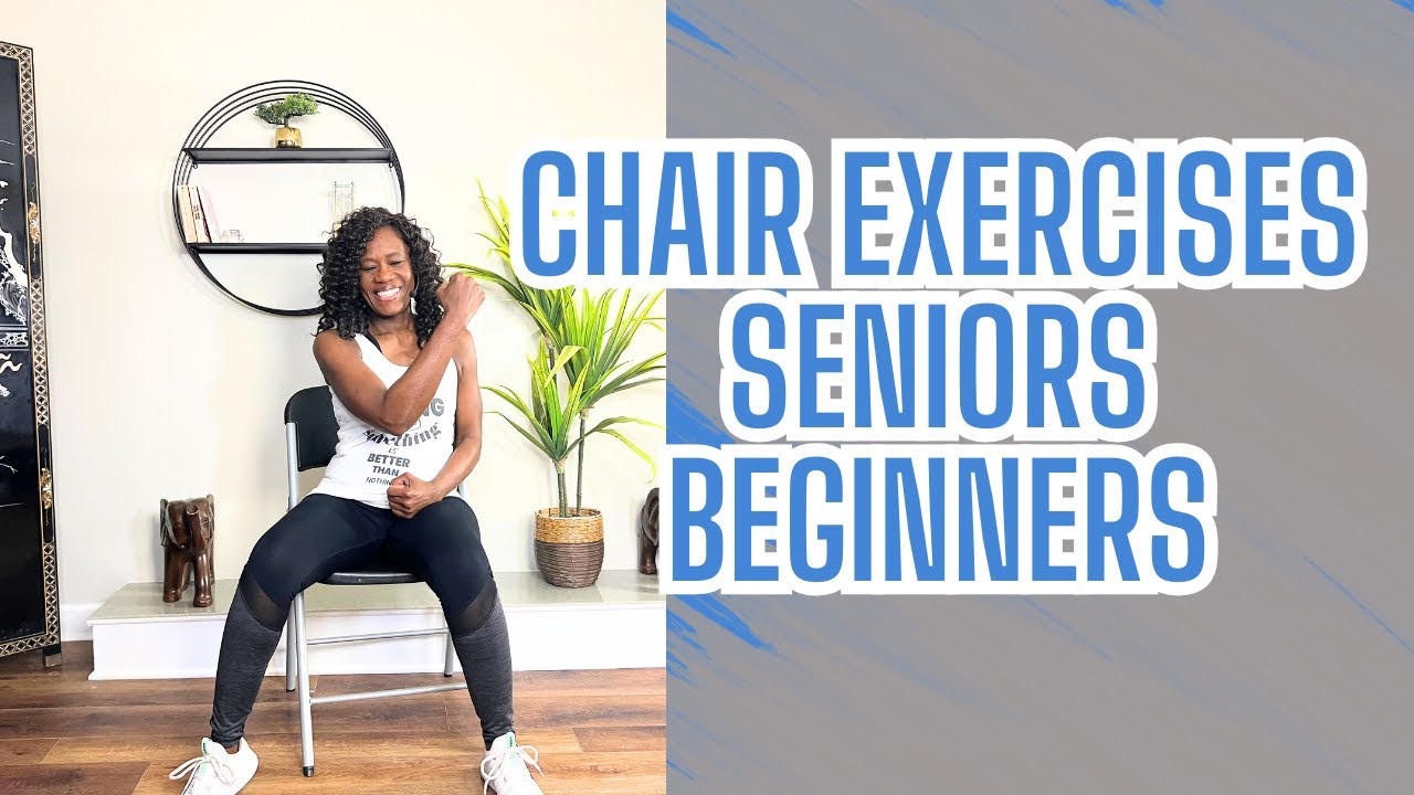 Chair Exercises for Seniors and Beginners with Bernice Taylor (17 min)