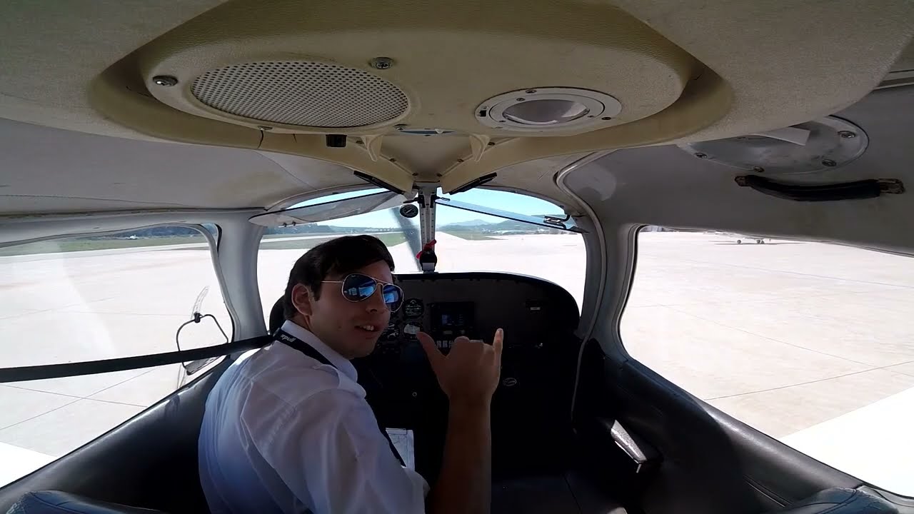 First solo flight
