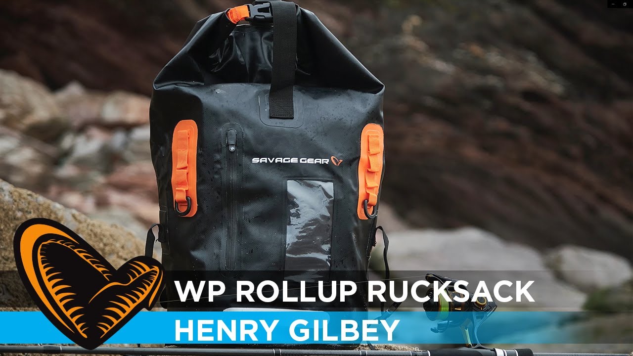 Henry Gilbey, Waterproof, WP Rollup Rucksack - Bass Fishing