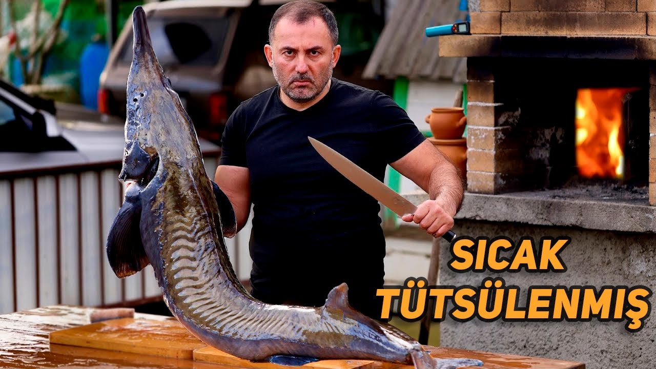 Sıcak tütsülenmiş balık 🐟 | Şaşırtıcı Mersin Balığı