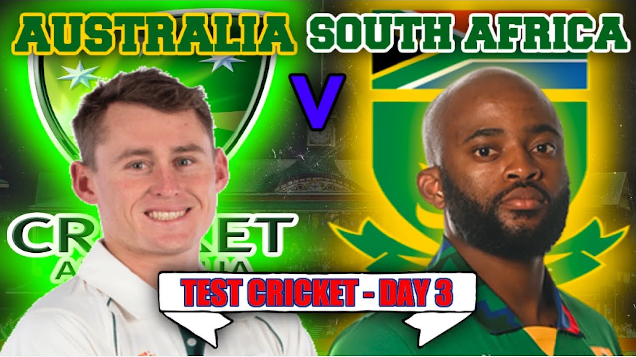 Australia vs South Africa - Day 3 | SCG Test 2022 | Live Stream Watchalong & Commentary!