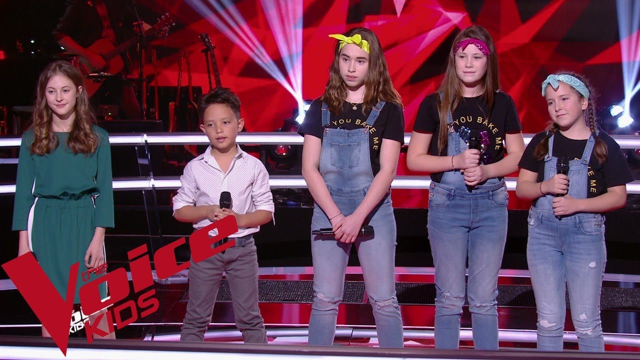 Fredericks Goldman Jones - Un, deux, trois| Les Mini Div VS Natihei VS Léna | The Voice Kids |Battle