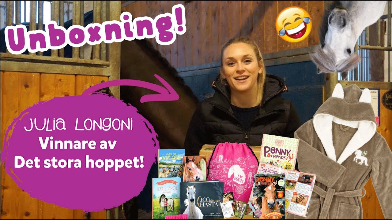 Julia Longoni unboxar nya prova på-boxen från Penny & Friends!