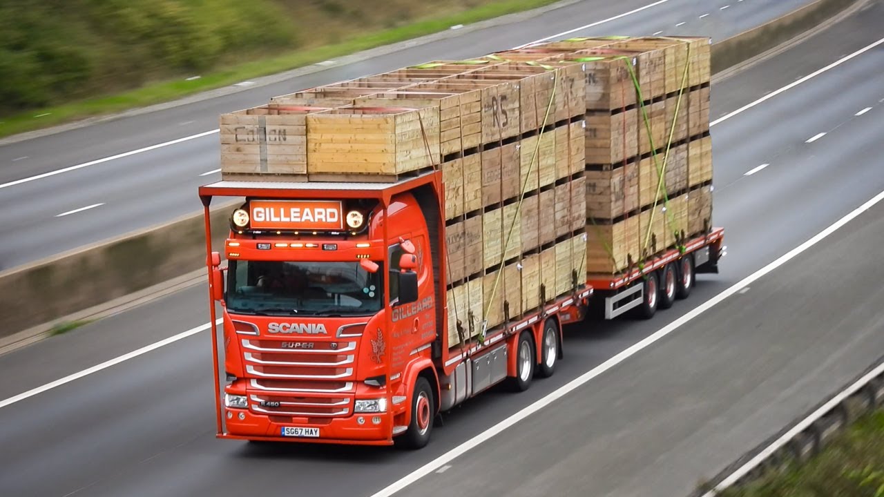 Truck Spotting on the A720, Scotland | #5