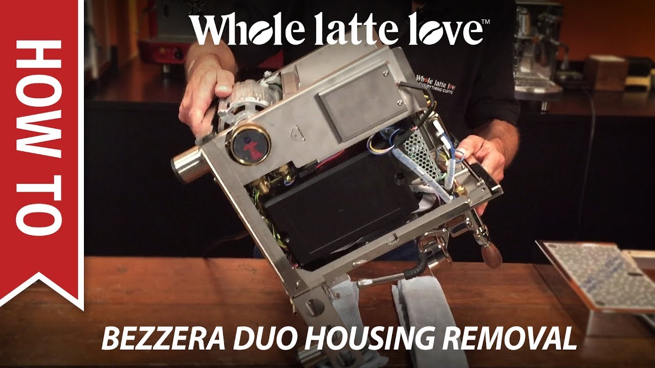Bezzera Duo MN & DE: How to Remove Housing