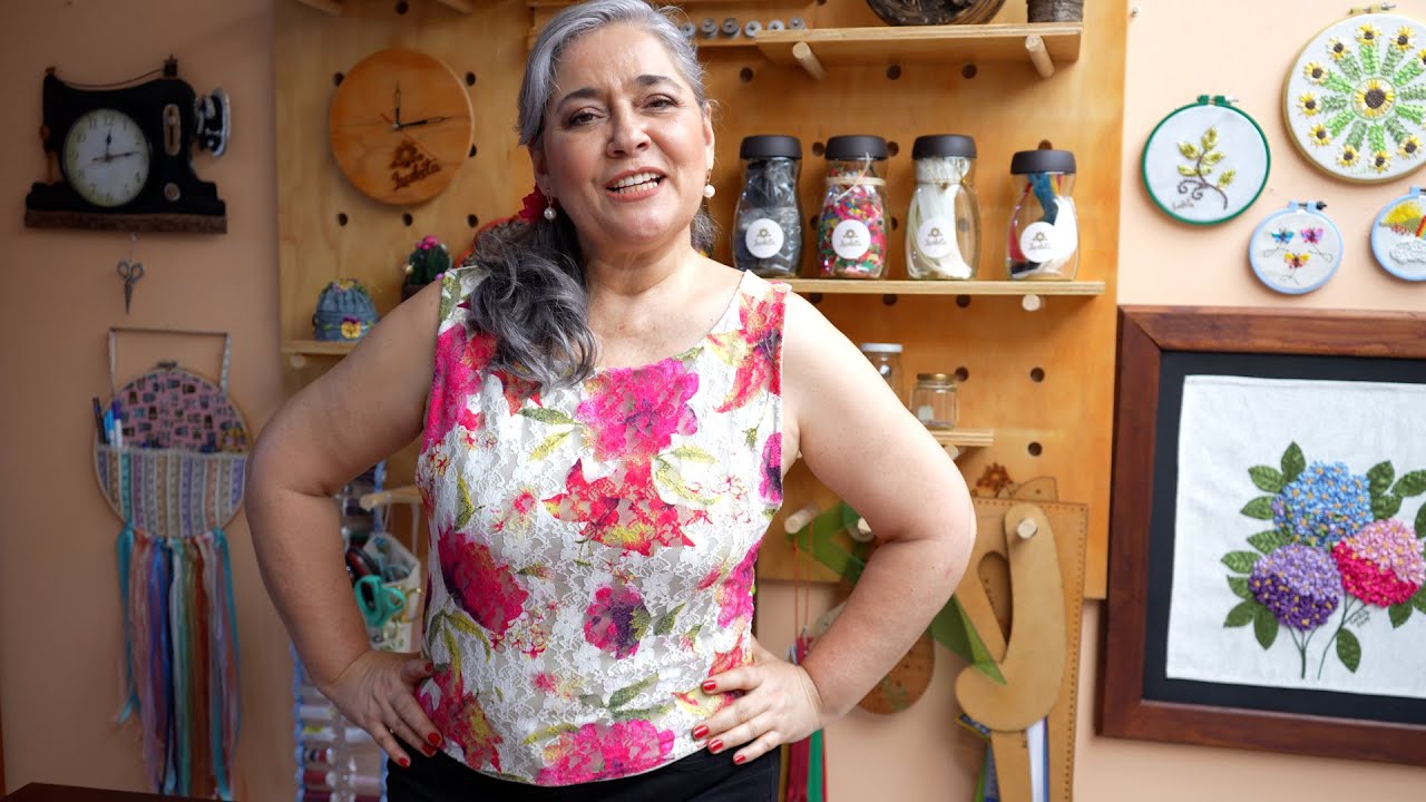 Como hacer un crop top básico forrado o doble faz/DIY