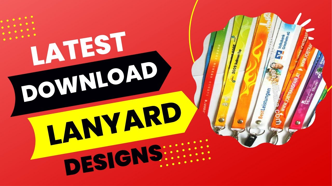 Download ID Card Lanyard Designs Free