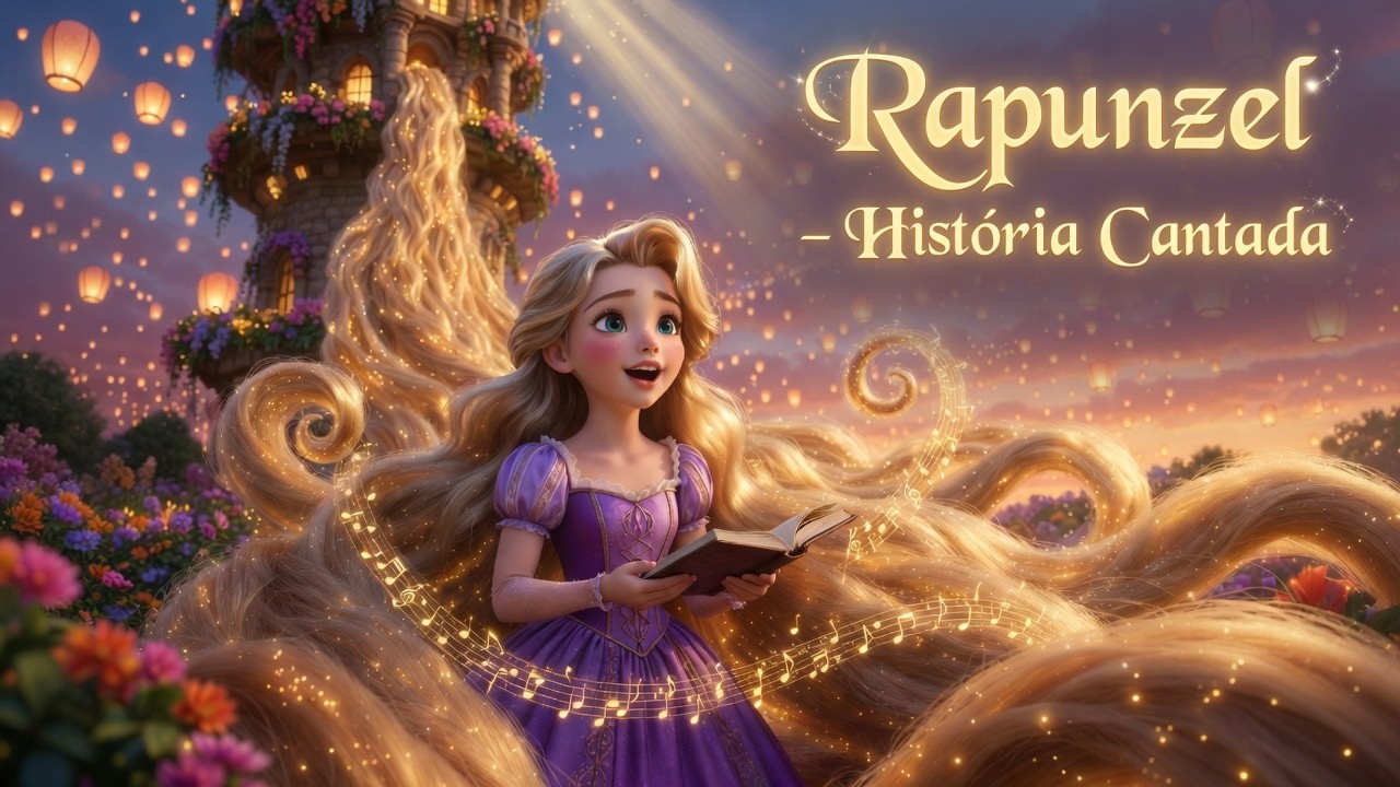 Rapunzel História Infantil Cantada Completa em Música