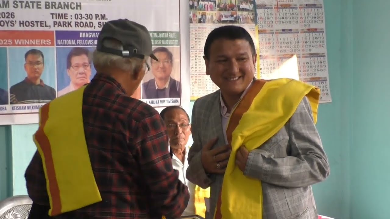 Bharatiya Dalit Sahitya Akademi National Award Distribution at Manipuri Boys Hostel, Silchar