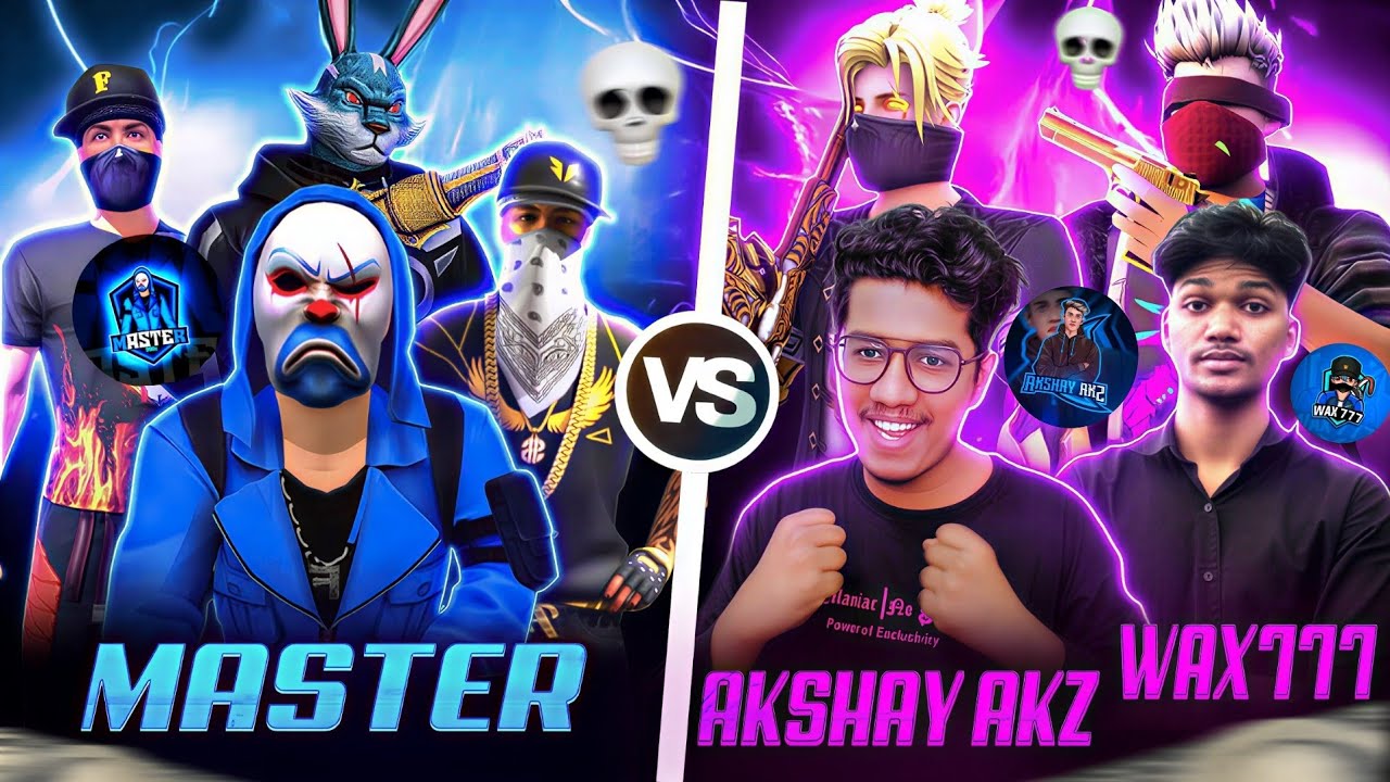Akshay Akz × Wax 777  Squad VS  Master 999z Squad💀🔥 ആര് ജയിക്കും😱💥#freefire #freefiremalayalam 