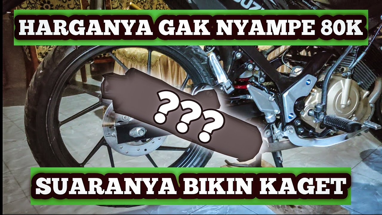 SEKEREN ITU KAH ?? UNBOXING & REVIEW SUARA BASS ADEM KNALPOT STANDAR BOBOKAN DI SATRIA FU