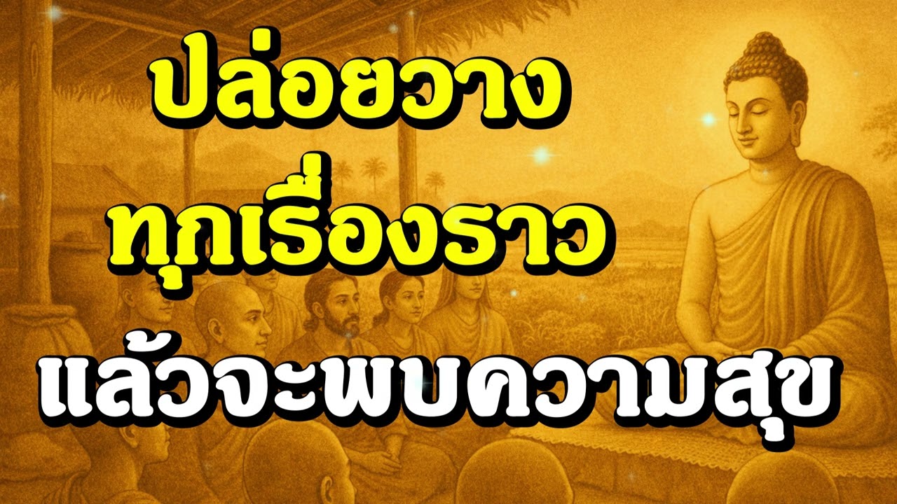 ปล่อยวางทุกเรื่องราว แล้วจะพบความสุข | ฟังธรรมะ | Ep.25