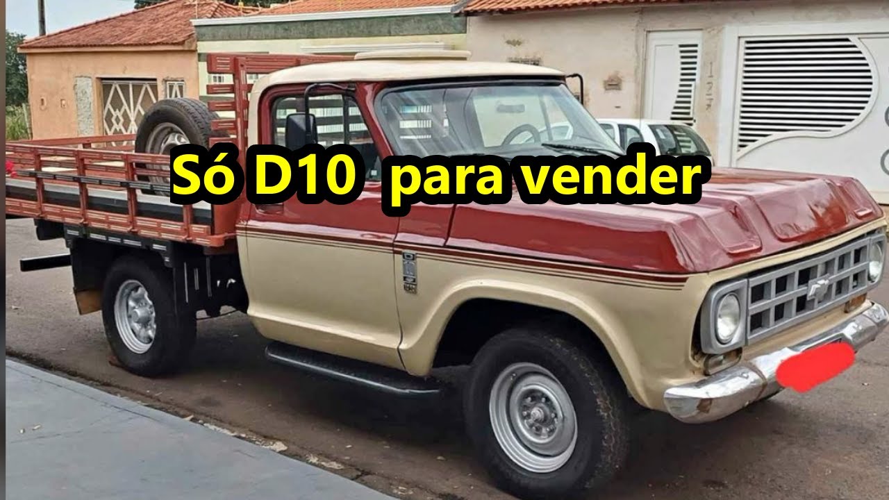 7 CHEVROLET D10 PARA VENDER EM S&Atilde;O PAULO SETEMBRO 2024