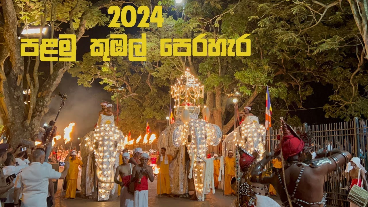 2024 පළමු කුඹල් පෙරහැර #kandy #esalaperahera #august  #daladamaligawa