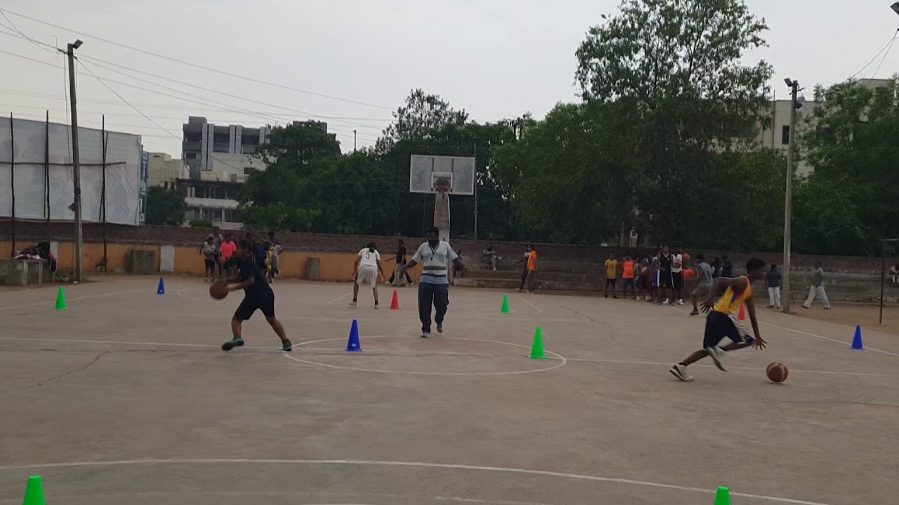 Roll crossover skill | Nizamabad basketball Association | Summer camp