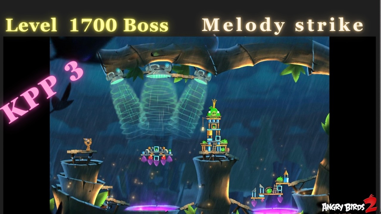 Angry Birds 2 Ab2 King Pig Panic 3 Boss 1700 Melody strike 3/9/26 #ab2