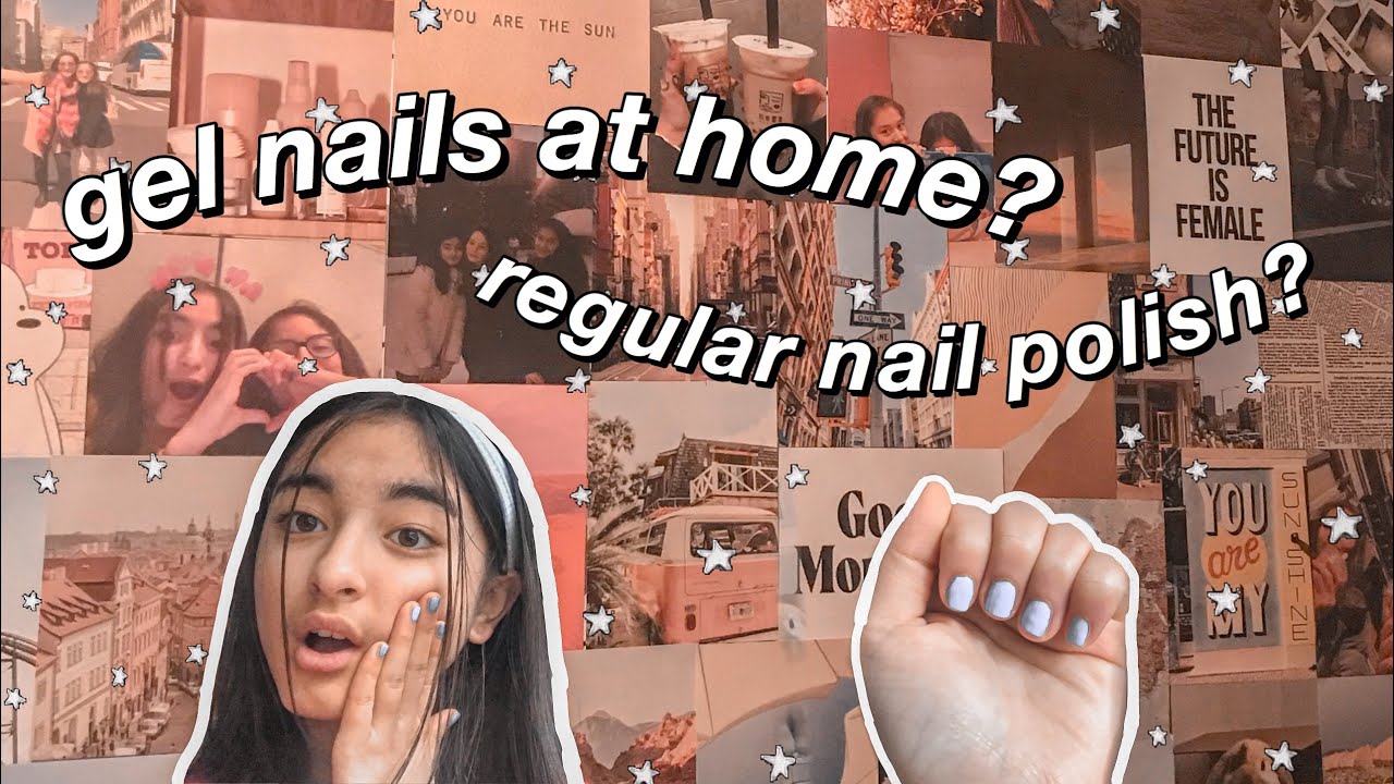 how to turn any polish into gel polish!