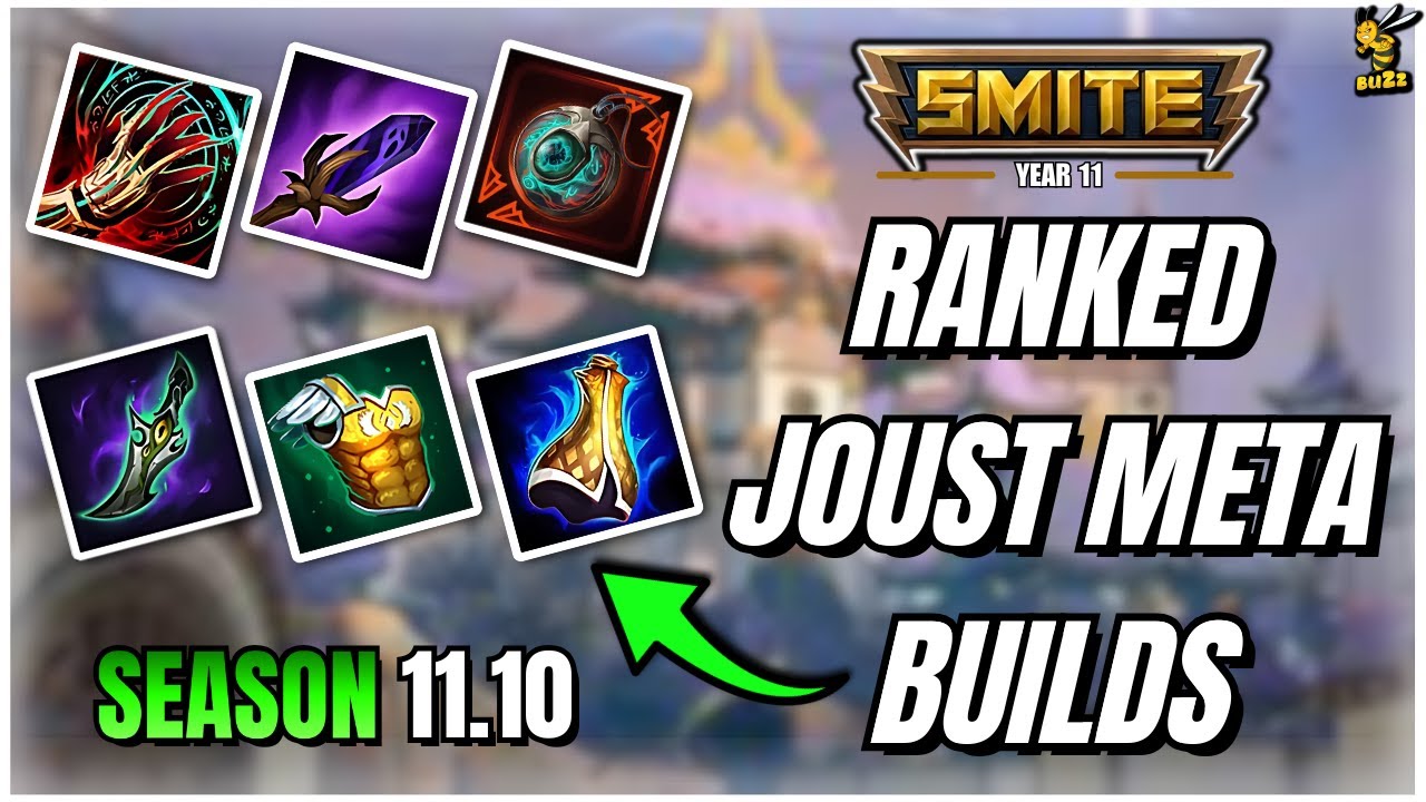 META Builds Update On All Classes | Smite Ranked Joust Season 11.10