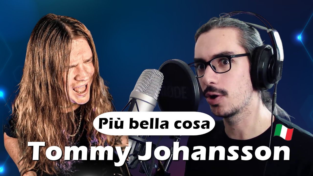ITALIAN Vocal Coach reacts to Tommy Johansson covering Eros Ramazzotti... METAL!! // Full Analysis