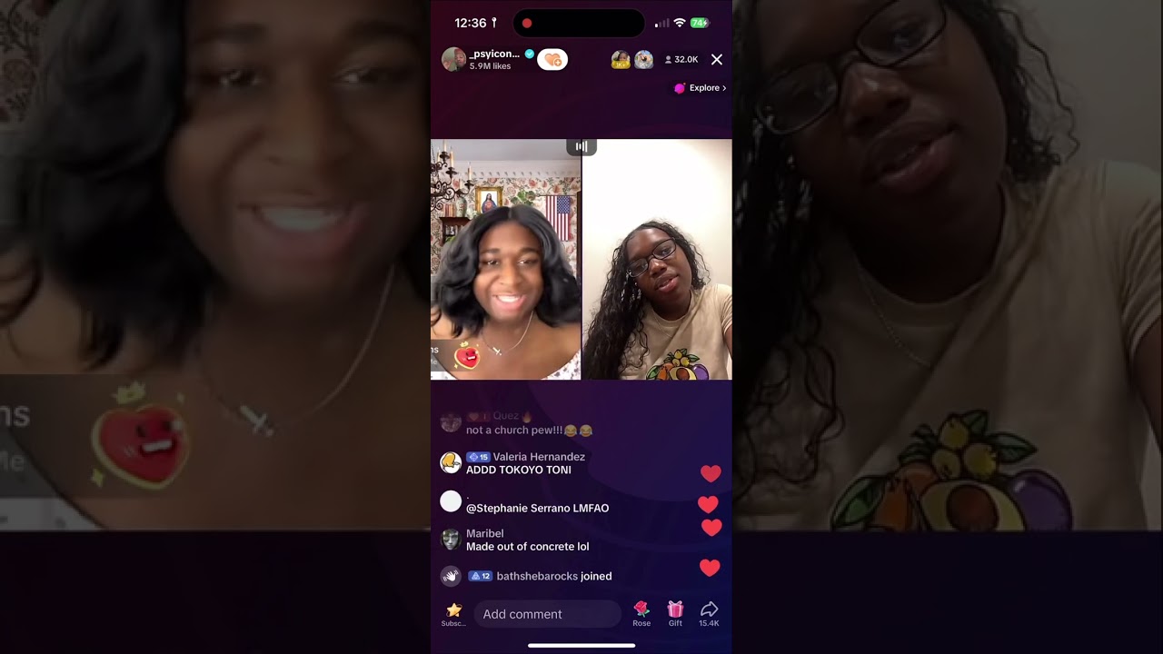 tiana fights terri joe - live clip 7/12/23