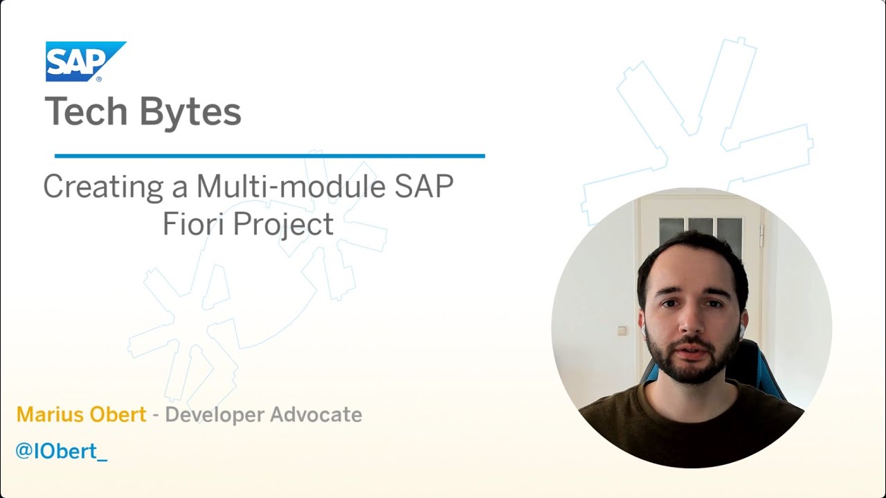 Tutorial - Creating a Multi-module SAP Fiori Project