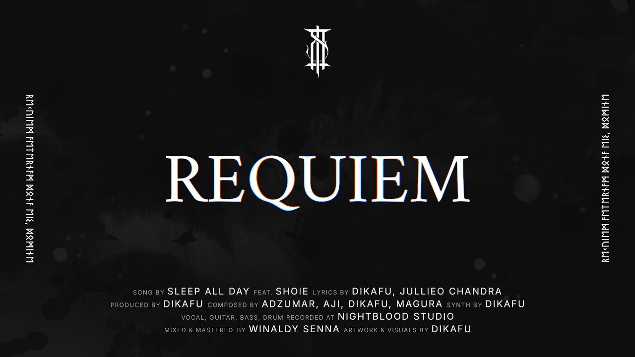 Sleep All Day - Requiem (feat. Shoie) [Official Lyric Video]