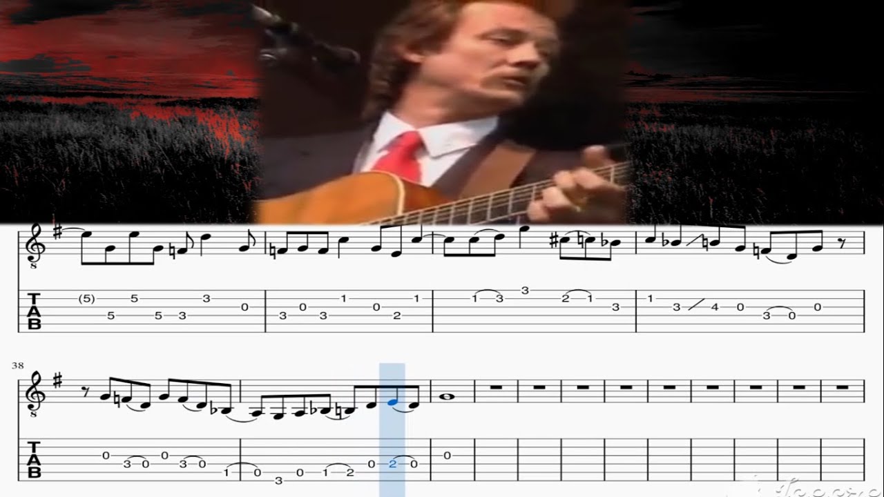 Bluegrass Guitar Solo - Tony Rice - 