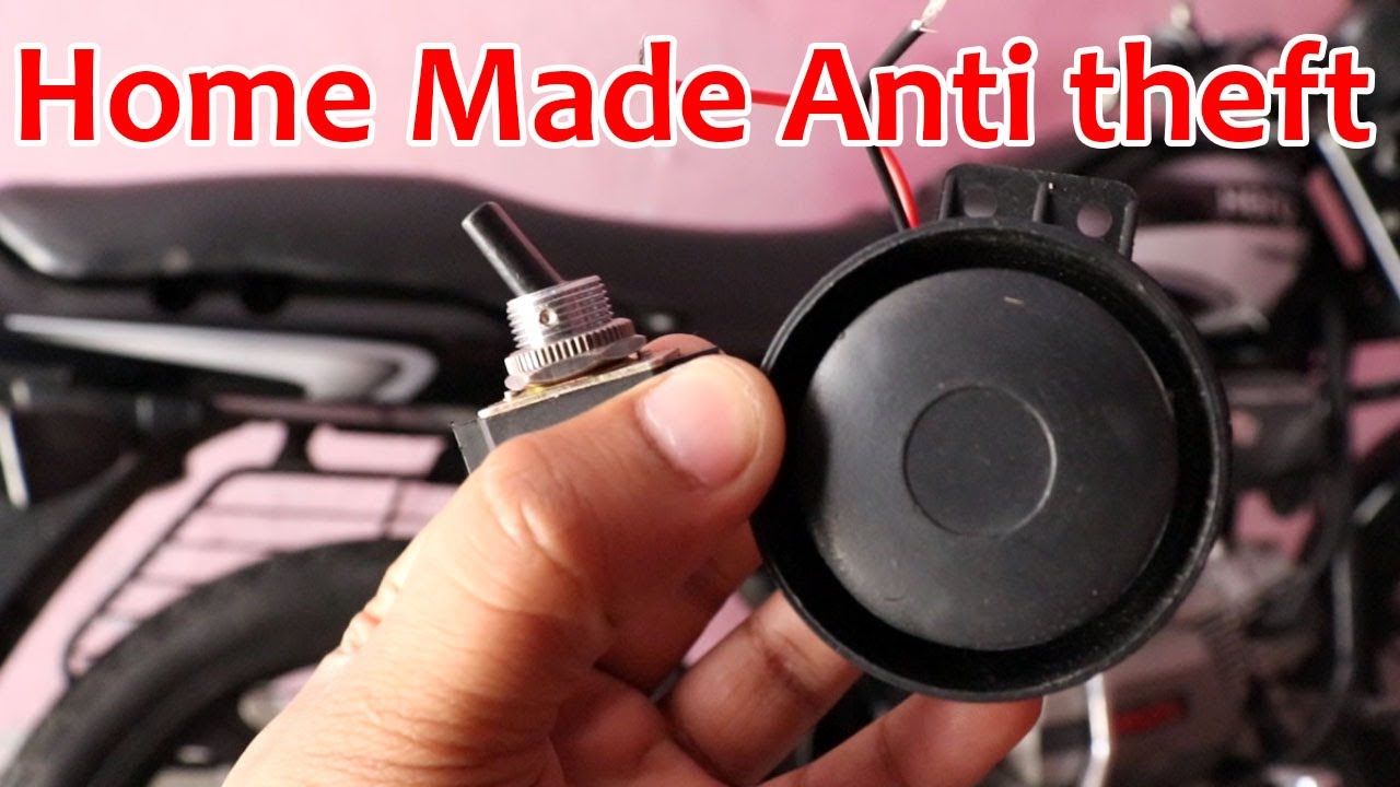 Homemade bike anti theft with kill switch