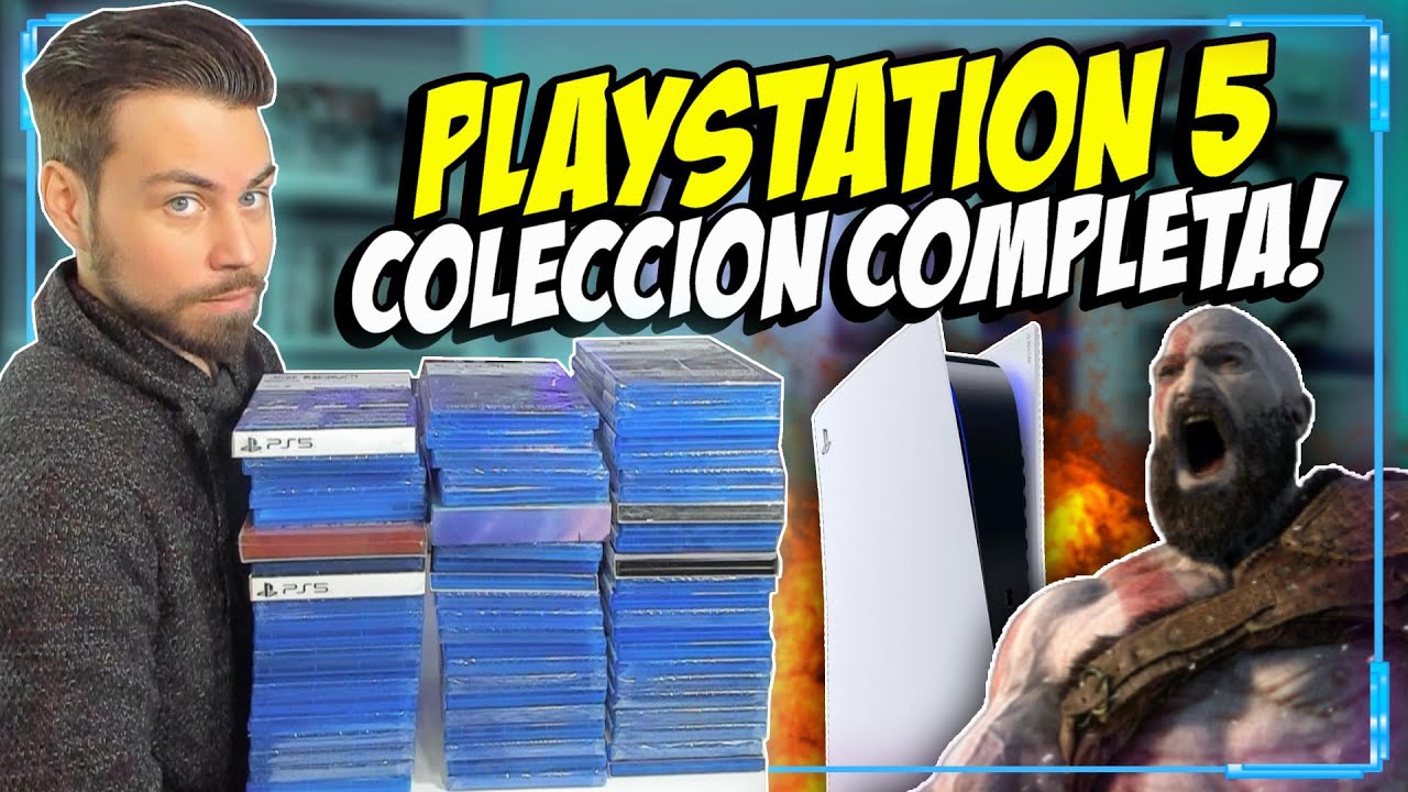 Mi COLECCIÓN COMPLETA de Playstation 5 en 2022! +60 JUEGAZOS!