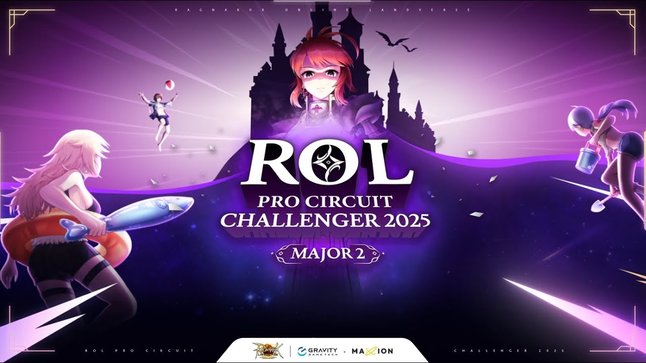 ⚔️ ศึกแห่งเกียรติยศ! ROL Pro Circuit Challenger 2025: Major 2 รอบ Playoffs (Double Elimination) ⚔️