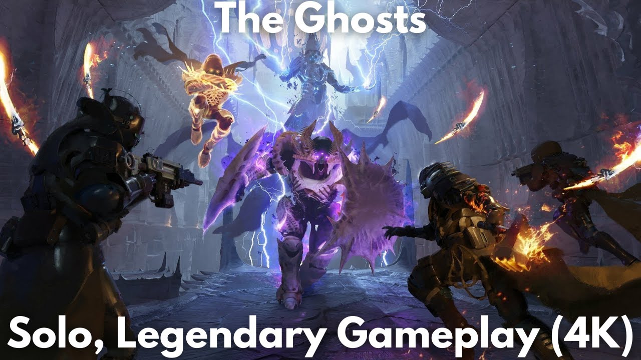 The Ghosts (Story Mission), Solo Legendary Gameplay [4K] - Destiny 2, The Witch Queen