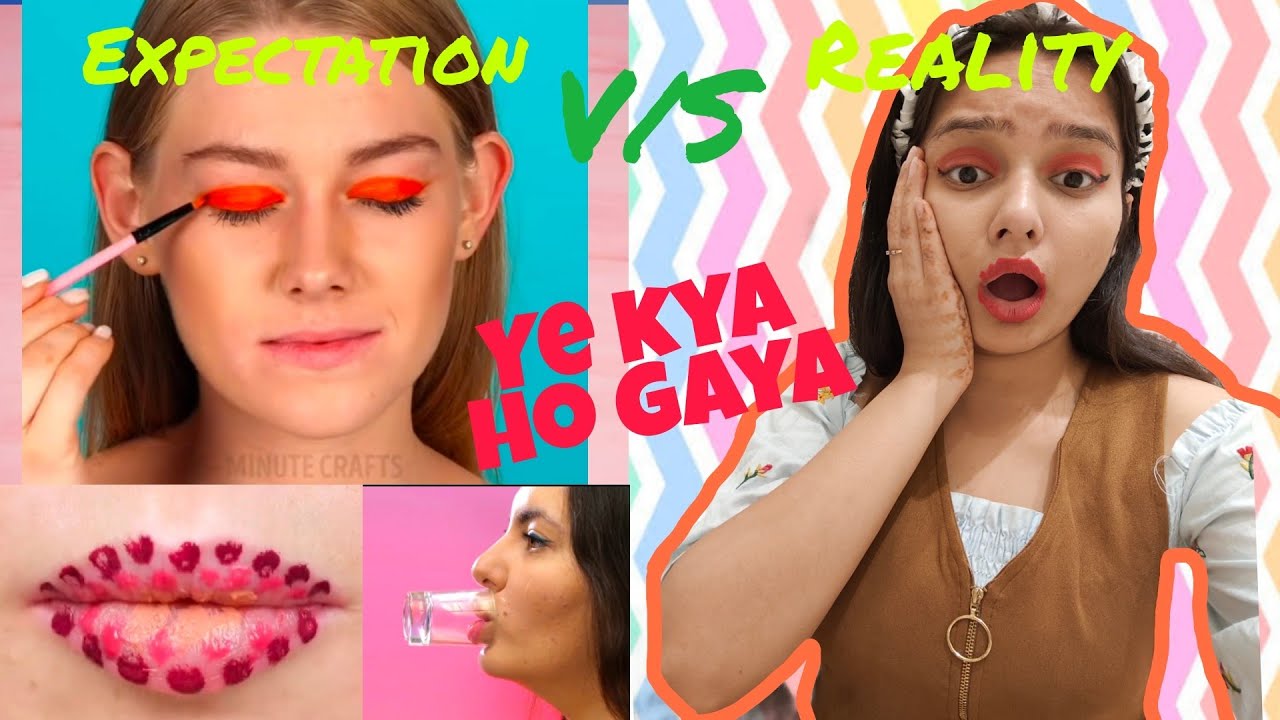Testing Out *Viral* Makeup Hacks by 5 Minutes Crafts For Strong Girls | Megha Gupta