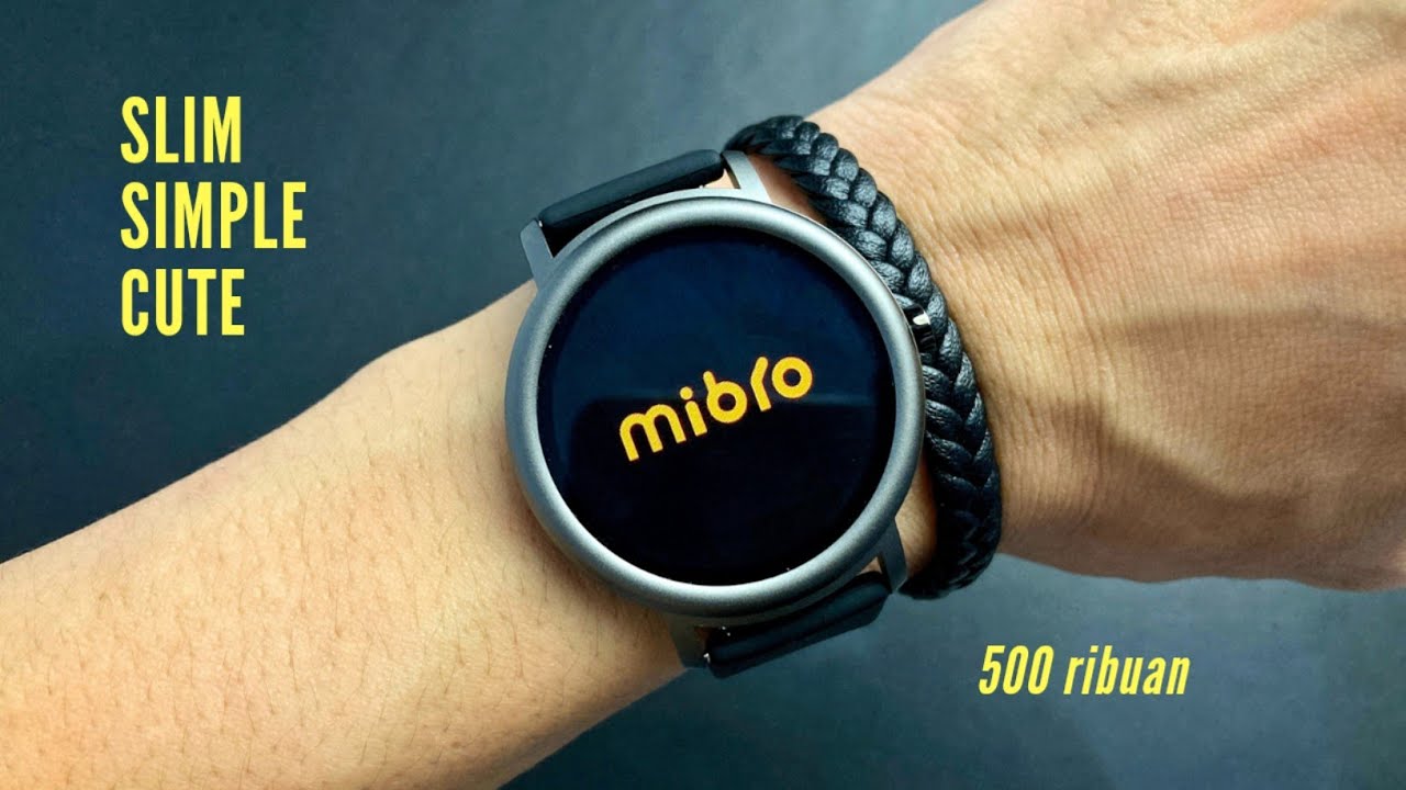 SMARTWATCH TIPIS, SIMPLE 500 ribuan - MIBRO AIR - Preview and Test