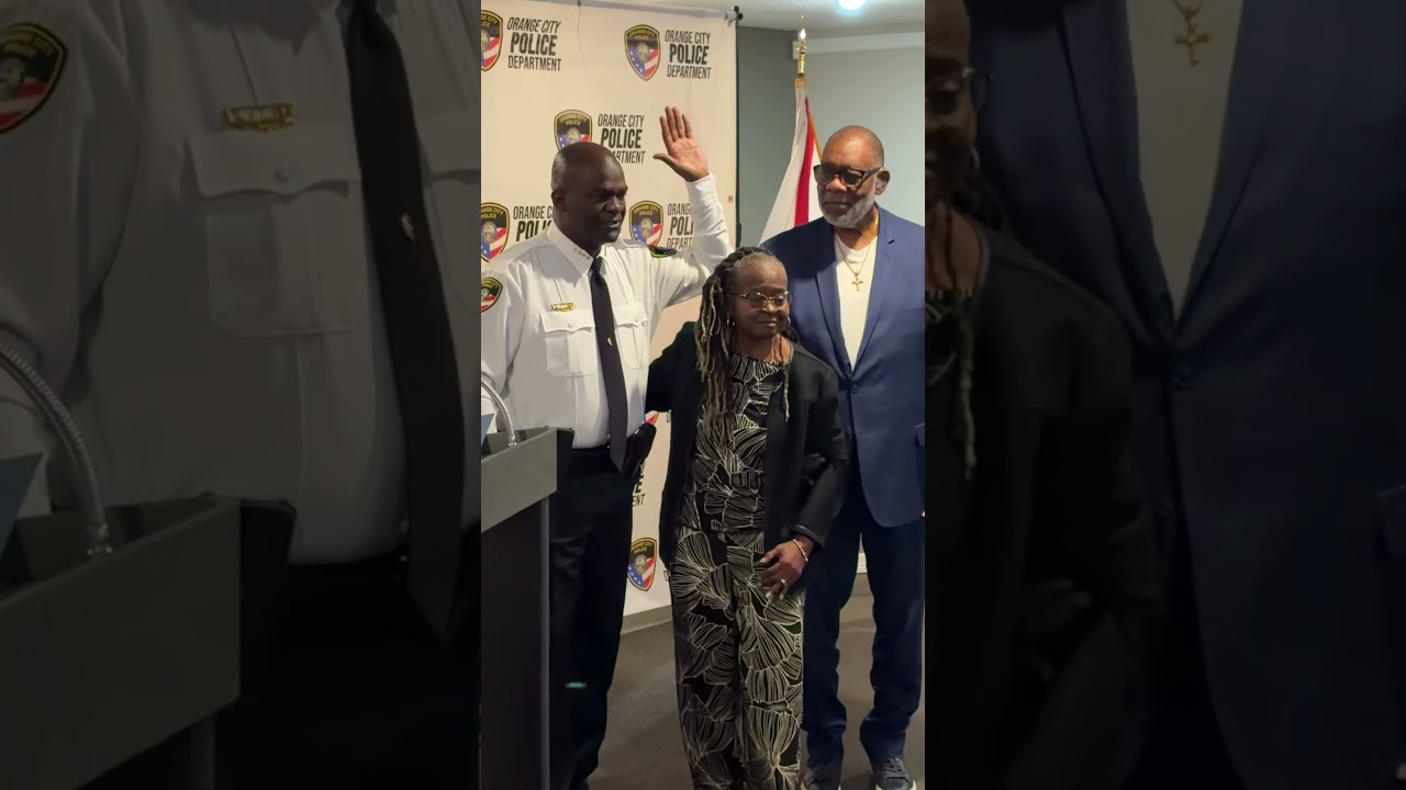 #ICYMI here is a highlight of Chief Jerome Miller&rsquo;s Swearing In Ceremony. #OrangeCityFL