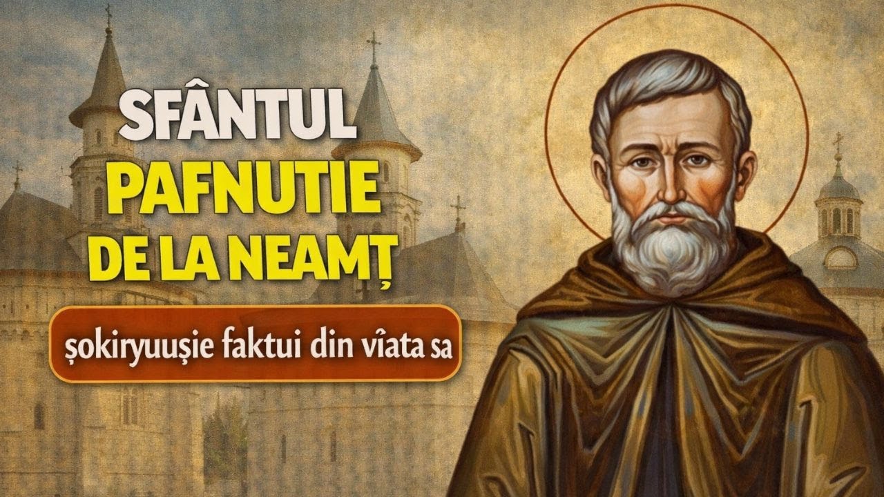 Sfântul Pafnutie de la Neamț – viața ascunsă a monahului care a ales tăcerea și a devenit model de
