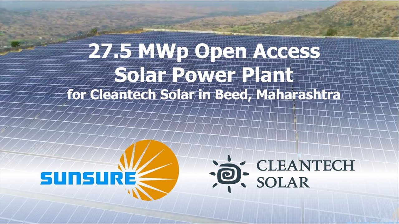 Sunsure 27.5 MWp Solar Power Plant, Beed, Maharashtra