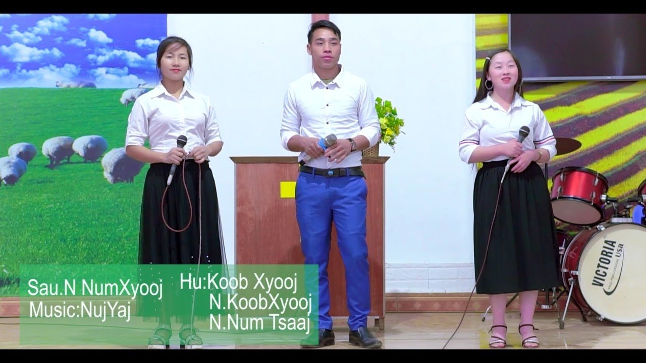 Pe hawm vaj tswv tag peb lub siab nkauj tawm tshiab 2021 koob xyooj