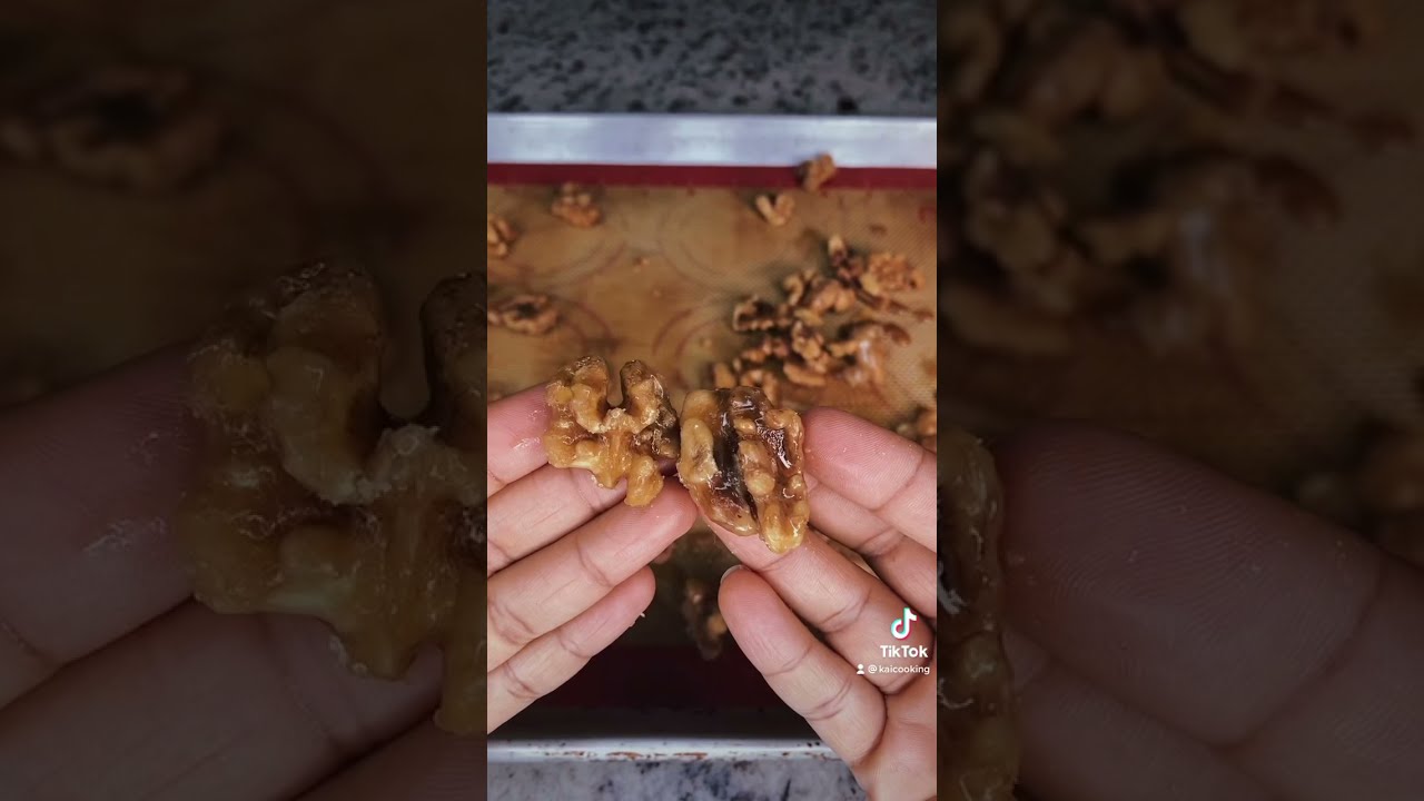 Easy Candied Nuts 🌰🥜