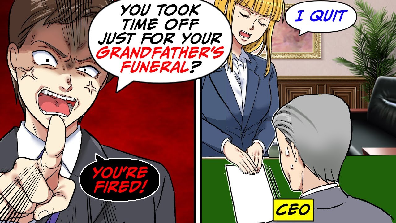 When I took time off work for my father's funeral, my boss criticized me