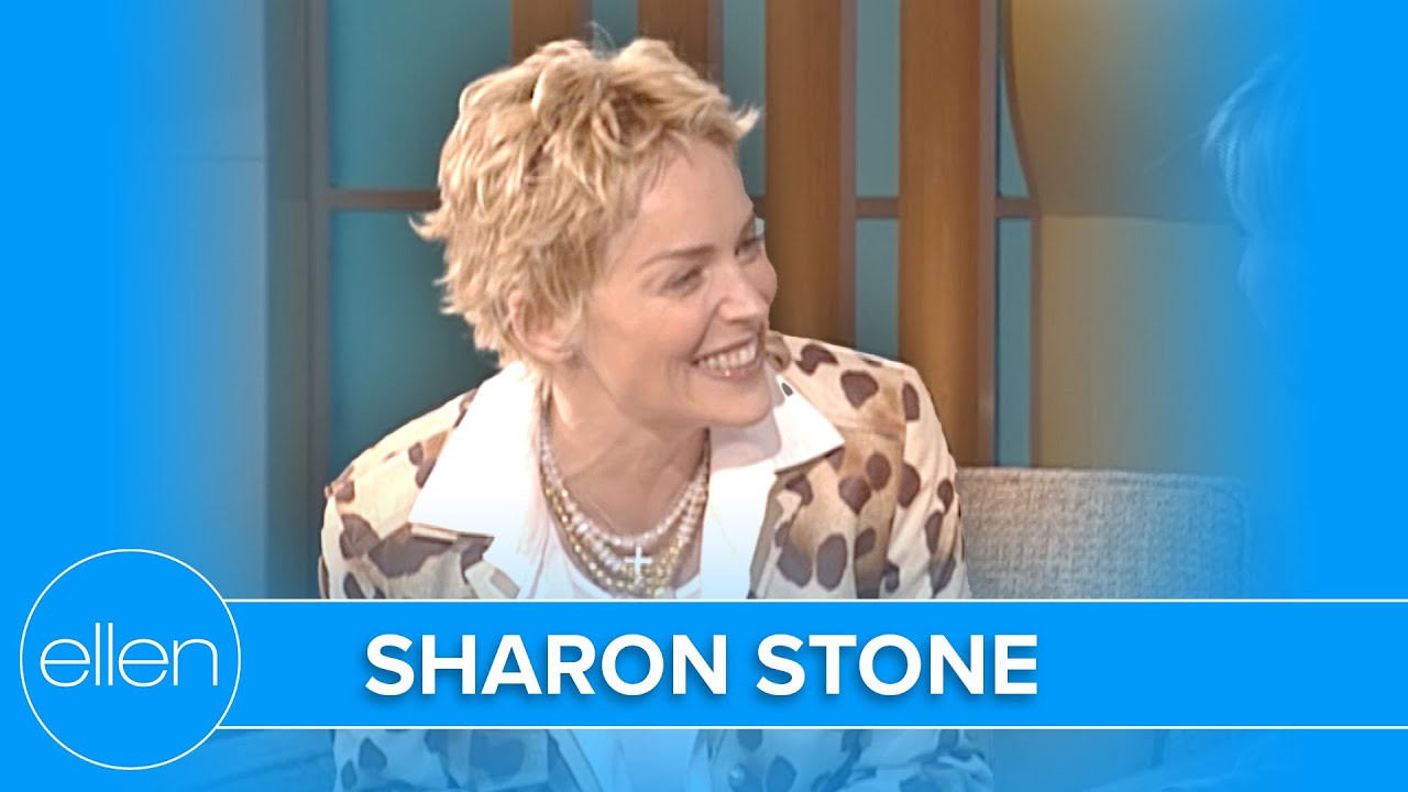 Sharon Stone Talks About Being in Bed with Ellen