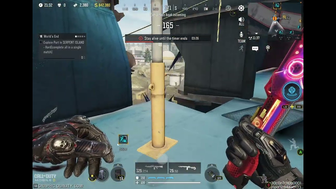 Being hunted to barely getting out by EXFIL by boat 