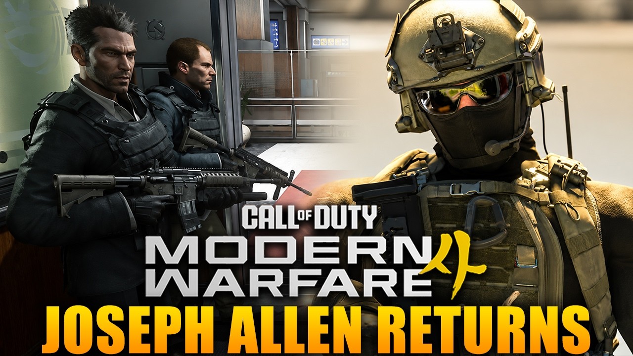 Joseph Allen Returns In Modern Warfare 4!?