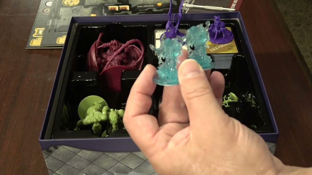Legend of Drizzt Board game: Unboxing