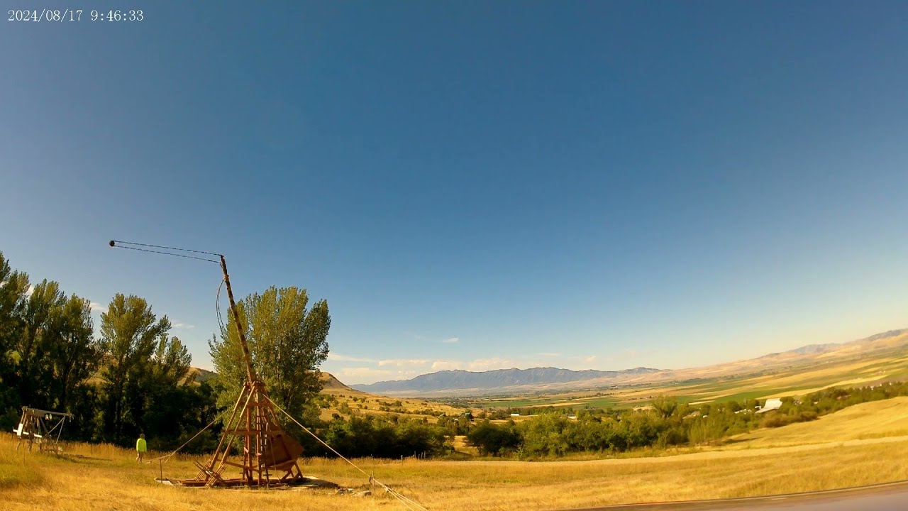 Trebuchet Throws First Shots of 2024 Season