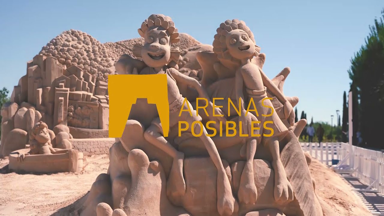 Luca, Disney+ sandsculpture