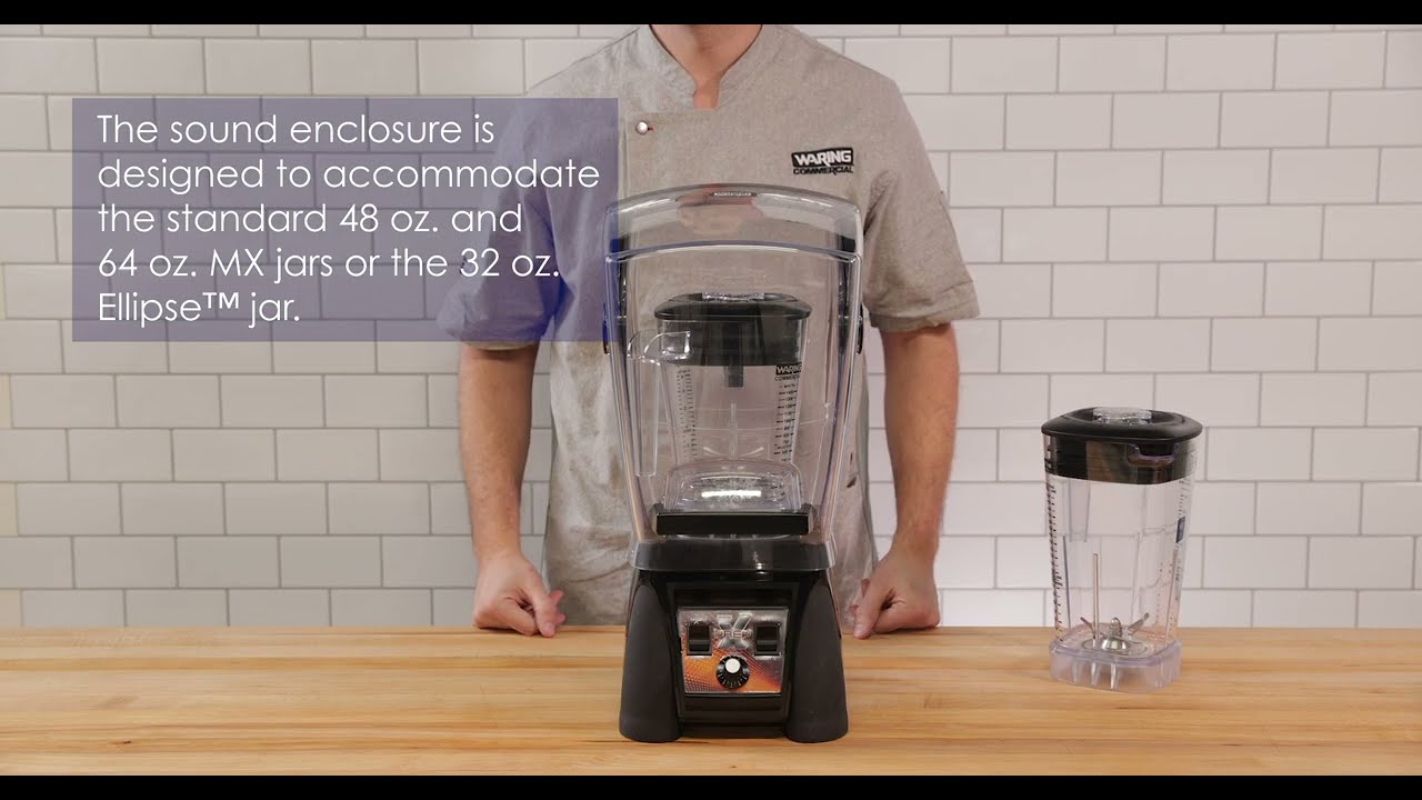 MXE2000 | Retrofit the NEW Sound Enclosure to any Waring MX blender!
